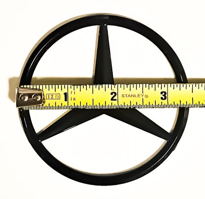 Black Mercedes-Benz Emblem