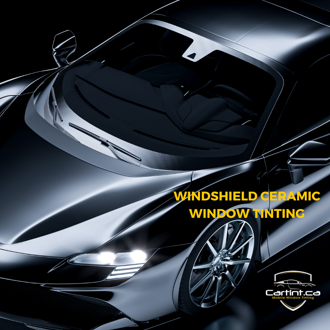 Improve your driving experience with windshield window tinting. Designed to reduce glare, block harmful UV rays, and improve interior comfort, our windshield window tinting provides added protection and style. With precision installation, you'll enjoy crystal-clear visibility while staying cool and protected on the road. Elevate your vehicle's aesthetics and functionality with our premium windshield Car Window Tint service today
