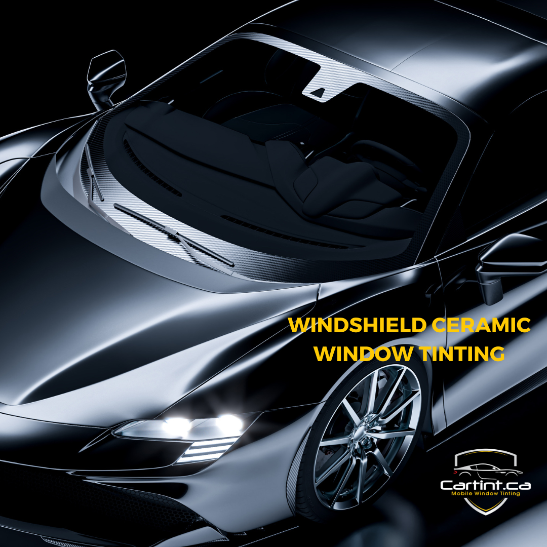 Improve your driving experience with windshield window tinting. Designed to reduce glare, block harmful UV rays, and improve interior comfort, our windshield window tinting provides added protection and style. With precision installation, you'll enjoy crystal-clear visibility while staying cool and protected on the road. Elevate your vehicle's aesthetics and functionality with our premium windshield Car Window Tint service today. Car Tint, window tinting near me.
